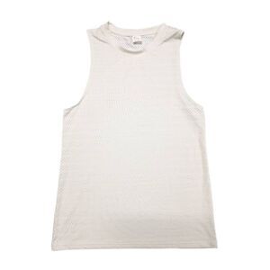 Zyia Active Women White Chill Perforated Athletic Tank Top Women's Medium